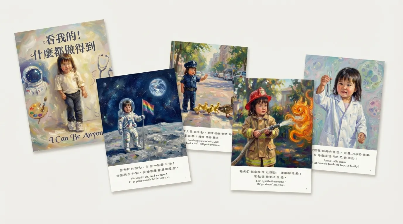 《我長大以後...什麼都能變!I Could Be Anyone》 封面預覽